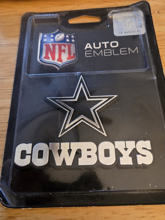 NFL Other - NFL Cowboys Silver Star Auto Emblem